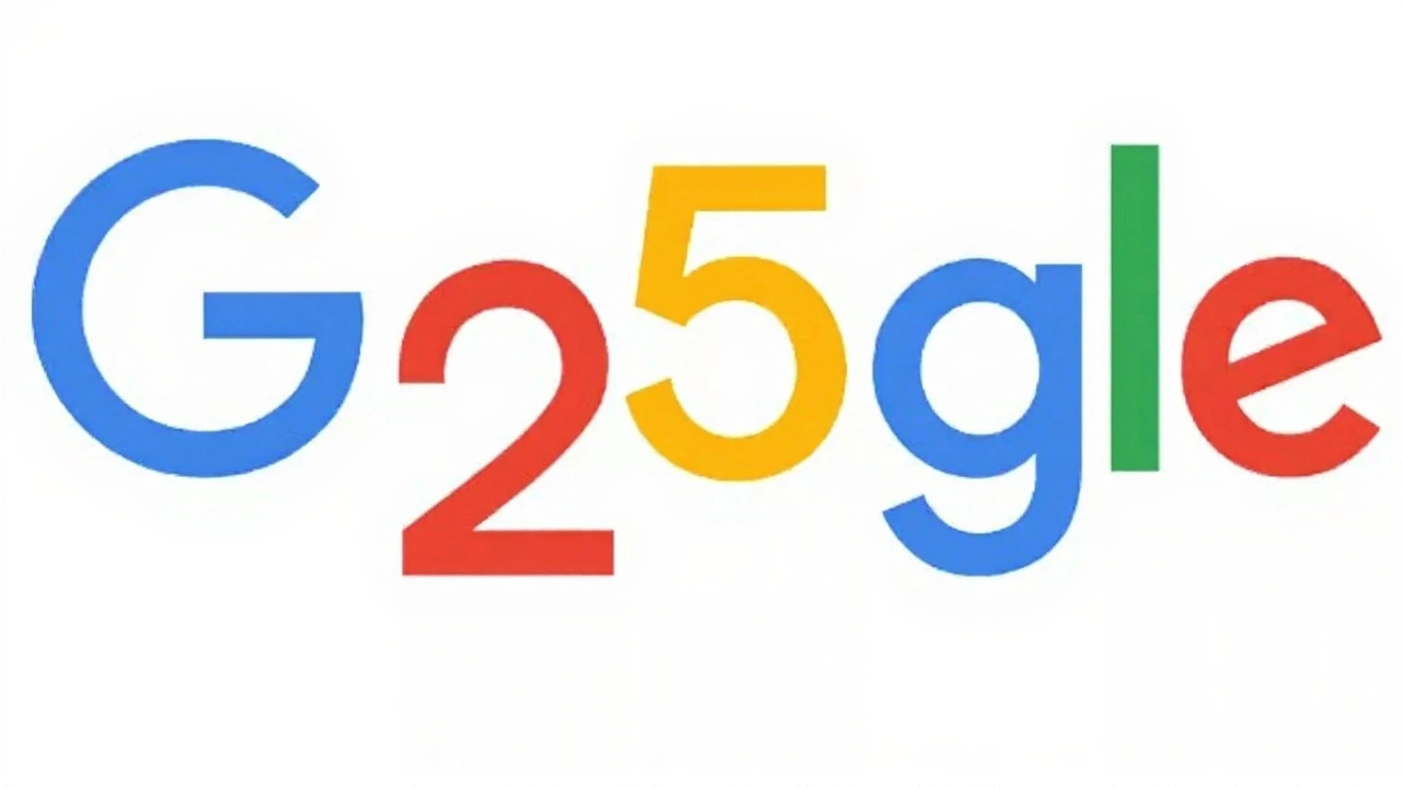 Google’s 25th Birthday Doodle Marks Two‑And‑A‑Half Decades of Search Innovation